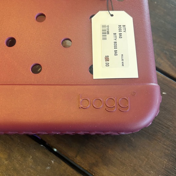 Bitty Bogg Tote Bag - Mulled Wine - NWT - Picture 4 of 7